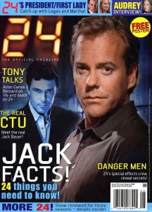24 Magazine #2 (with poster) VF/NM; Titan | we combine shipping 