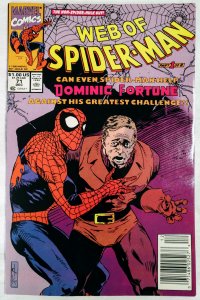 Web of Spider-Man #71 NEWSSTAND (NM)(1990)