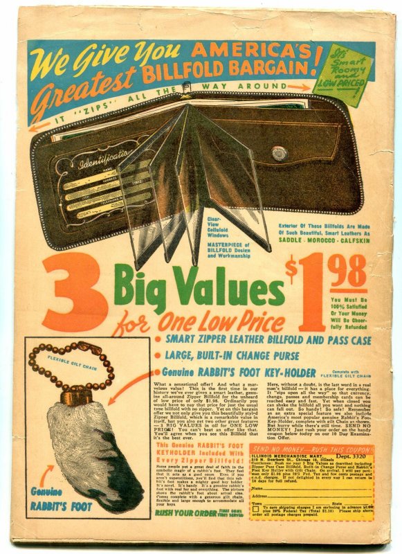 Spy and Counter Spy #2 1949 Black Avengers Belle Boyd Confederate- Reading copy