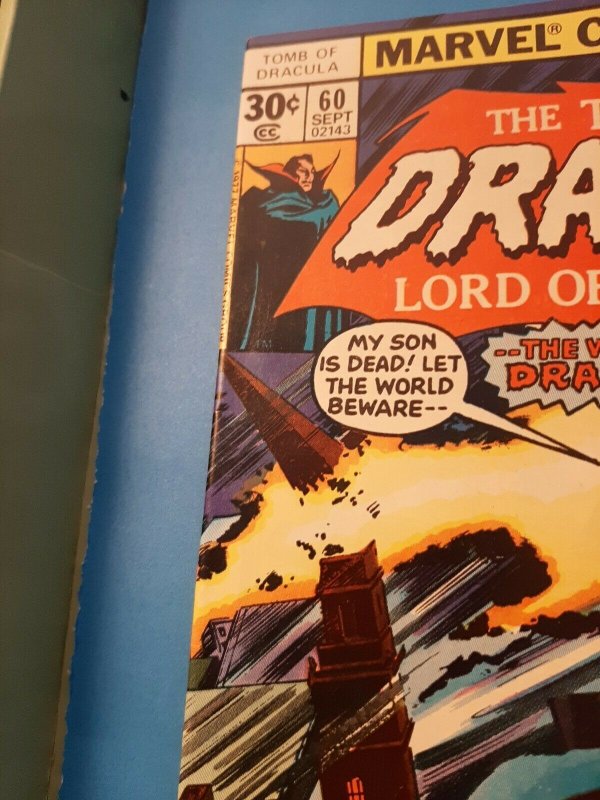 THE TOMB OF DRACULA #60. SUPER CONDITION!  SEE PICS .