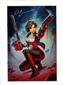 Death to Army of Darkness #1 - C2E2 Virgin Var LTD 500/Signed DNA (9.2ob) 2019