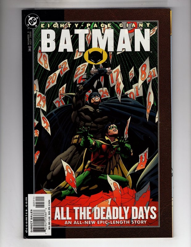 Batman 80-Page Giant #3 (2000) FN+ Great Cover!  / EBI#2