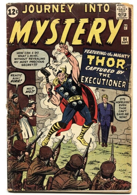 JOURNEY INTO MYSTERY #84 First appearance JANE FOSTER-Thor-comic book