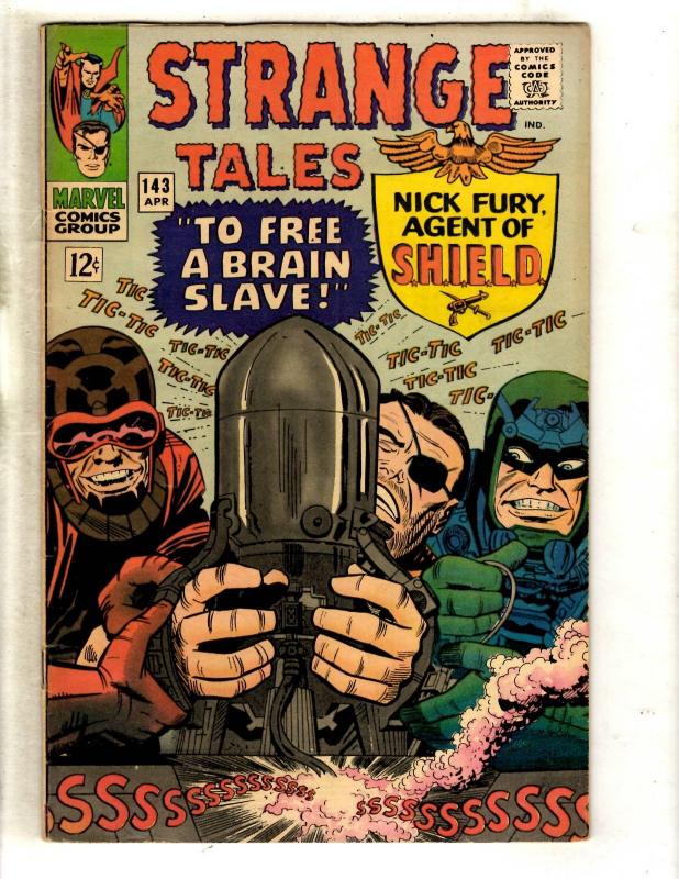 Strange Tales # 143 VF Marvel Comic Book Human Torch Fantastic Four Thing FM2