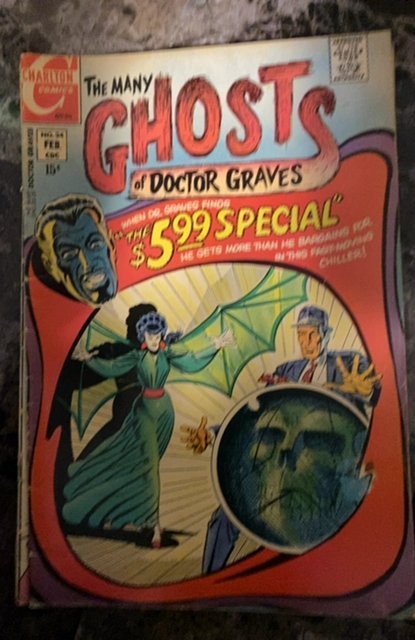 Many Ghosts of Dr. Graves #24 (1971)  