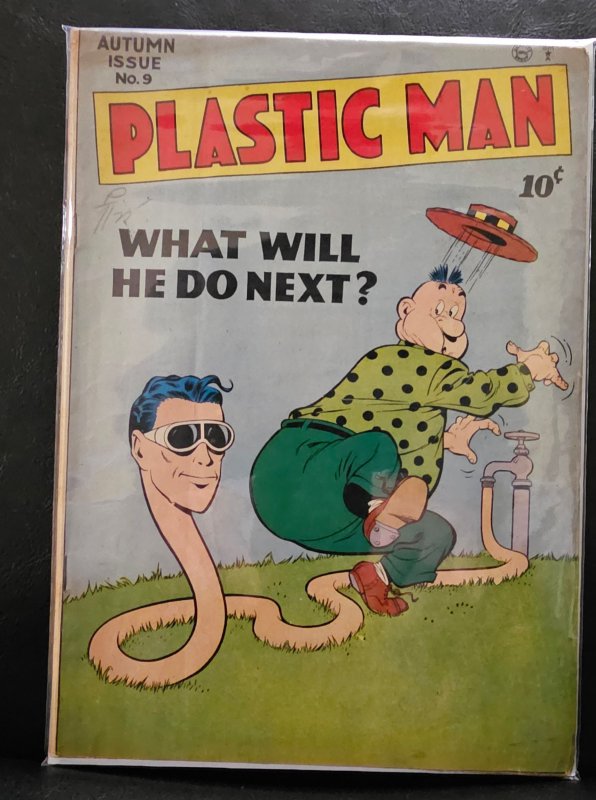 Plastic Man #9 (1947) Golden Age