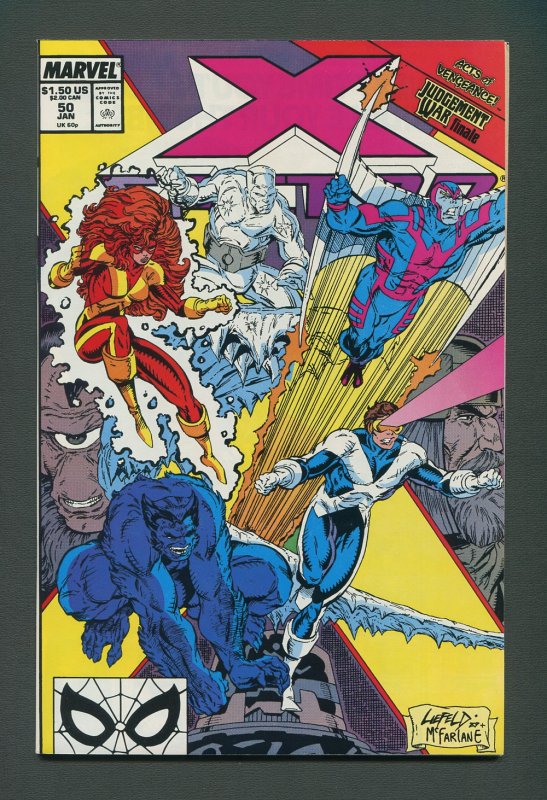 X-Factor #50  /  9.4 NM - 9.6 NM+  / January 1990