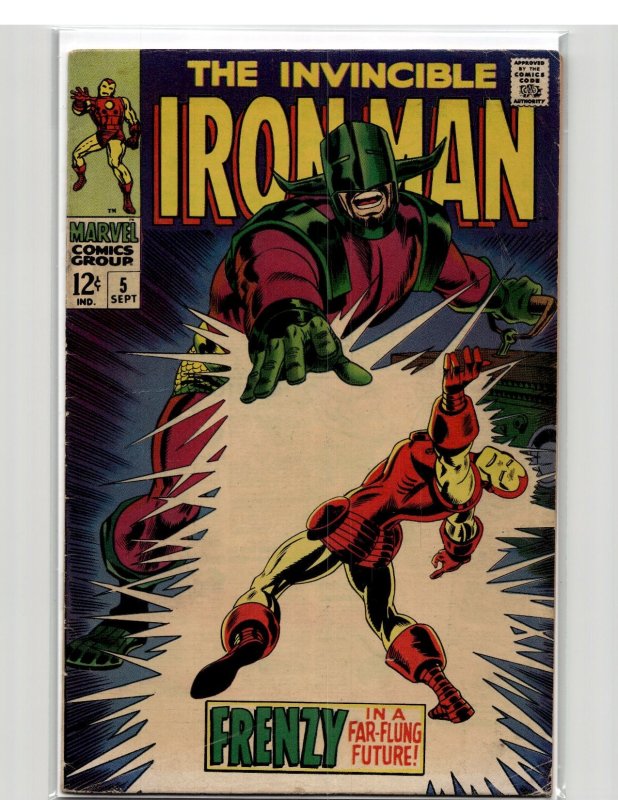 Iron Man #5 (1968) Iron Man