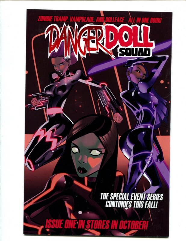 Zombie Tramp #40 - SIGNED TWO PIECE GOOD/BAD BILL MCKAY NYCC LEV! (9.2) 2017