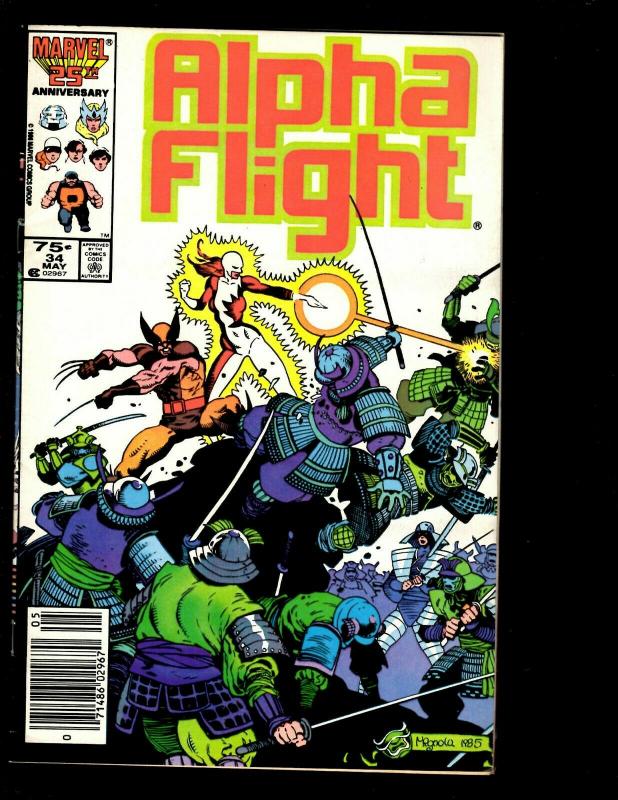 12 Marvel Comics Alpha Flight #1 28 29 33 34 35 52 53 + Pendragon #1 6 10 13 DS1