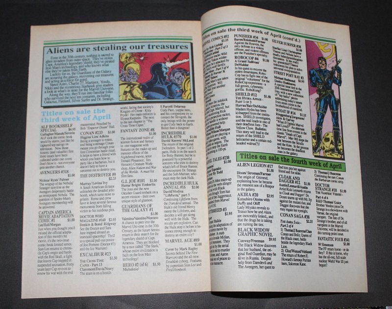 Marvel Requirer #2 / Marvel Comics Promos / 1990