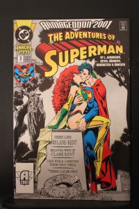 Adventures of Superman Annual #3  1991  SALE! Super-High-Grade NM Maxima Kiss!
