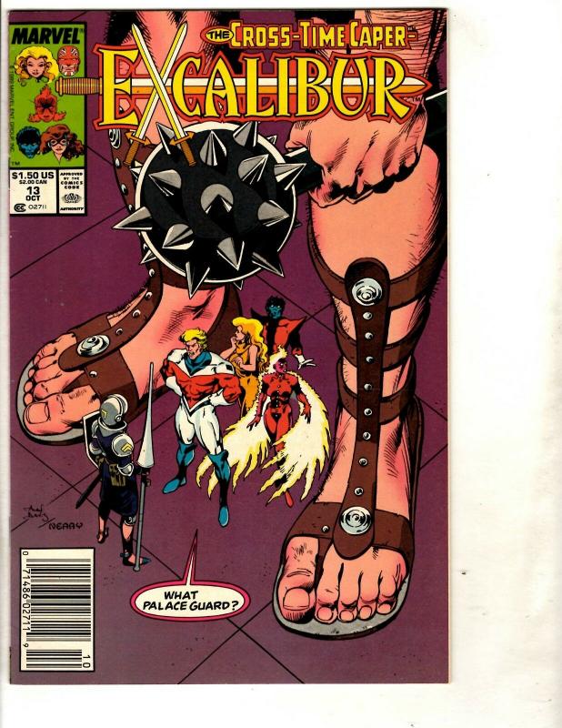 14 Excalibur Marvel Comics # 1 2 3 5 12(2) 13 14 15 16 17 19 22(2) WS5