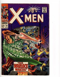 X-MEN #30 VG+ 4.5 WARLOCK/THOR (VERMONT COLLECTION)