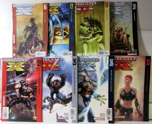 Ultimate X-Men Lot 8 #16, 17, 18, 20, 23, 25, 26, 28 2002 Marvel Comics