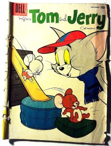 Tom & Jerry Comics #160 (1957) Dell Comics Tom and Jerry 1st Print Comic Book