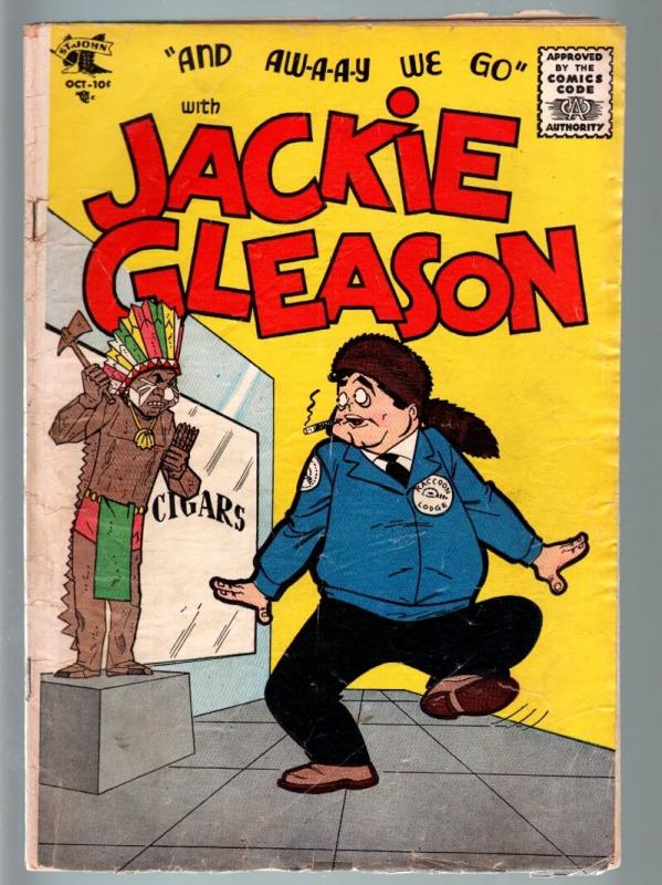 Jackie Gleason #2-St. John-1955-Honeymooners-Poor Soul-Based on TV Series-G+ G+