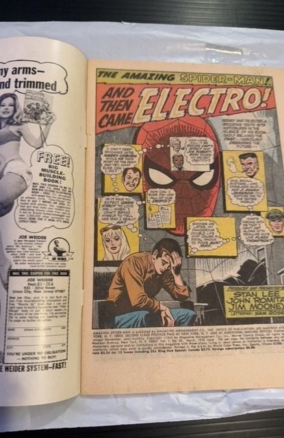 The Amazing Spider-Man #82 (1970)then came Electro See descript