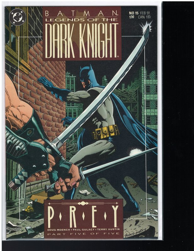 Batman: Legends of the Dark Knight #15 (DC, 1991)