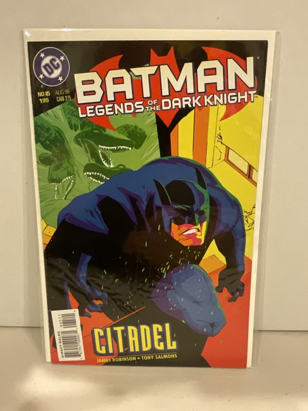 Batman: Legends of the Dark Knight #85 “Citadel” James Robinson! Tony Salmons!