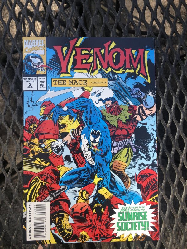 Venom: The Mace #3 Newsstand Edition (1994)