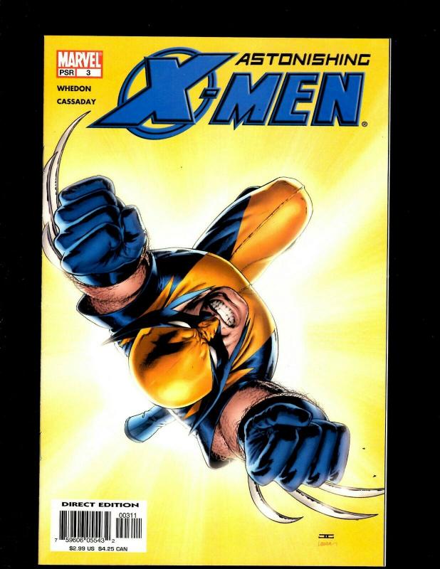 Lot of 11 Astonishing X-Men Marvel Comic Books #1 2 3 4 5 6 7 8 9 10 11 HY7