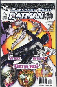 Blackest Night: Batman #1 Sienkiewicz Cover (2009) Batman