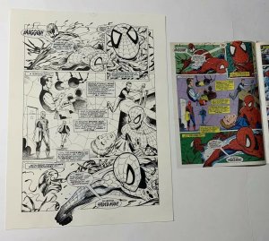 Spider-man Origin X-men Wolverine Original Art Pg 4 Arcades Revenge Carnage