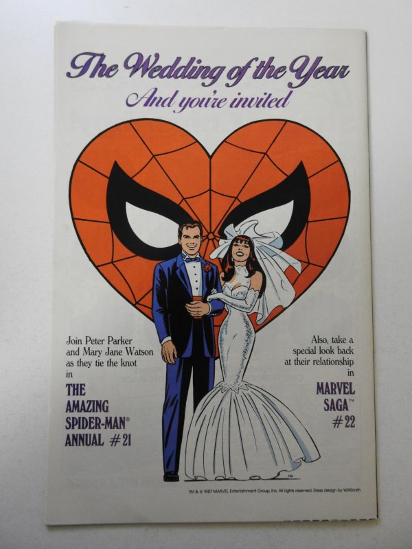 The Incredible Hulk #335 (1987) VF- Condition!