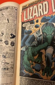 The Amazing Spider-Man #76 (1969) vs lizards