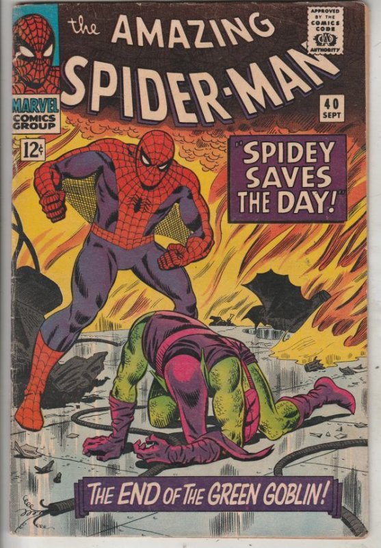 Amazing Spider-Man #40 (Sep-66) FN/VF+ High-Grade Spider-Man