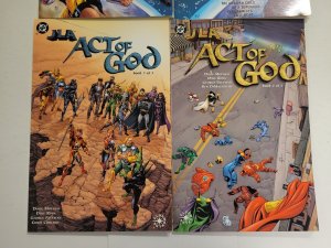 4 DC Comics #1 2 JSA Created Equal + #1 2 3 JSA Act of God 91 TJ15