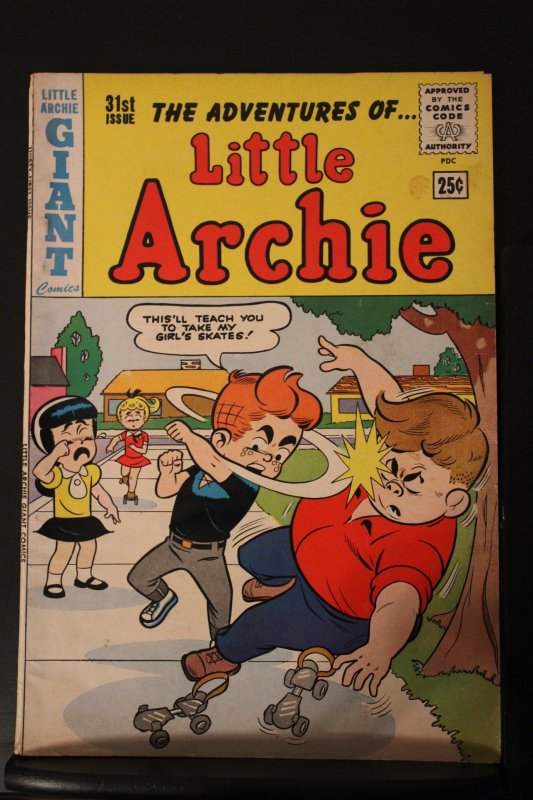 The Adventures of Little Archie #31 1964 High-Grade VF Archie fights! Boca CERT