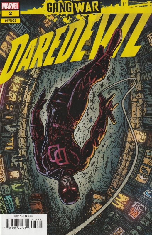 Daredevil Gang War # 2 Eastman Variant Cover NM Marvel 2024 [V3]