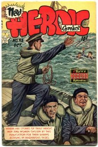 Heroic Comics #93 1954- Dangerous Rescues- Golden Age Famous Funnies FN