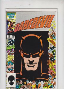 ] DAREDEVIL  # 236 1989 MARVEL /  UNREAD /  NM