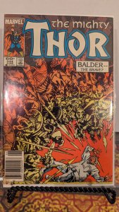 Thor #344 (1984) 1st App. of Malekith the Accursed Low Grade