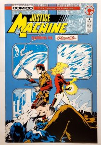 Justice Machine Featuring the Elementals #4 (Aug 1986, Comico) 4.5 VG+