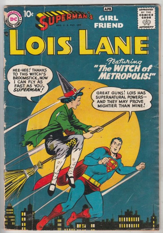 Lois Lane, Superman's Girlfriend  #1 (Mar-58) VG- Affordable-Grade Superman, ...