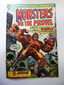 Monsters on the Prowl #30 (1974) VG/FN Condition