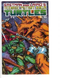 Teenage Mutant Ninja Turtles # 6 NM- Mirage Studios Comic Book Eastman Laird RM2