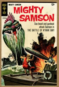 Mighty Samson #12- Battle of Ny'Ark Bay! - 1967 (Grade 8.0) WH