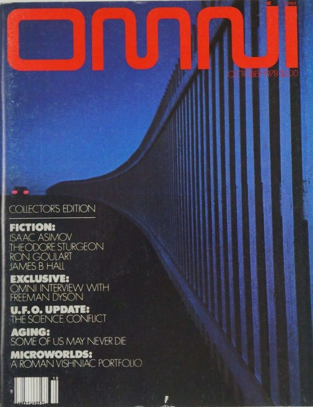 Omni Magazine #1 VG ; Omni | low grade comic October 1978 Asimov