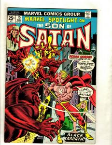 7 Marvel Spotlight Comic Books Feat. Son Of Satan # 13 14 15 16 17 18 19 RS1