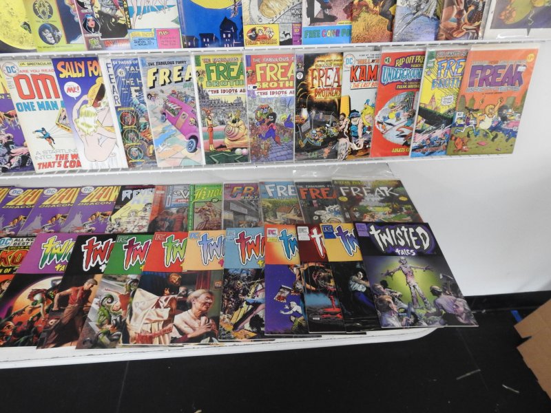 Huge Lot 170+ Comics W/ Tarzan, Twisted Tales, Amazing Adventures +More Avg FN