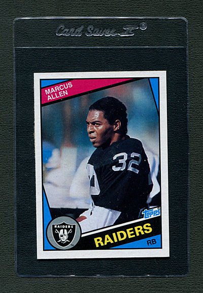 1984 Topps #98 Marcus Allen / 2nd Year / HOF / (MINT)