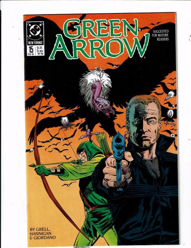 Lot of 4 Green Arrow DC Comic Books #13 14 15 16 AH6
