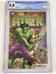 Immortal Hulk Best Defense #1 - CGC 9.8 - Marvel - 2019 - Kirby variant!