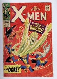 The X-Men #28 (1967) X-Men [Key Issue] GD+ Condition