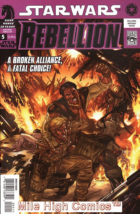 STAR WARS: REBELLION (2006 Series) #5 Fair Comics Book 